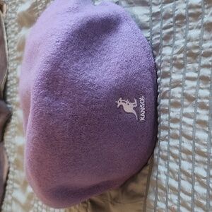 Lavender Kangol Wool Beret